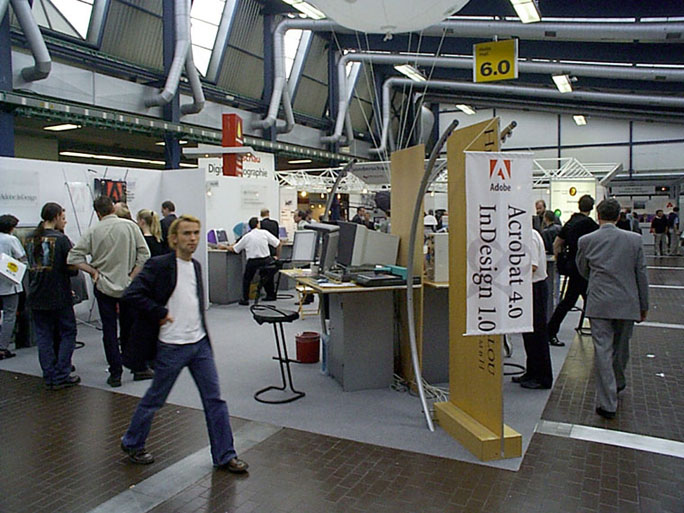 Adobe Messestand
